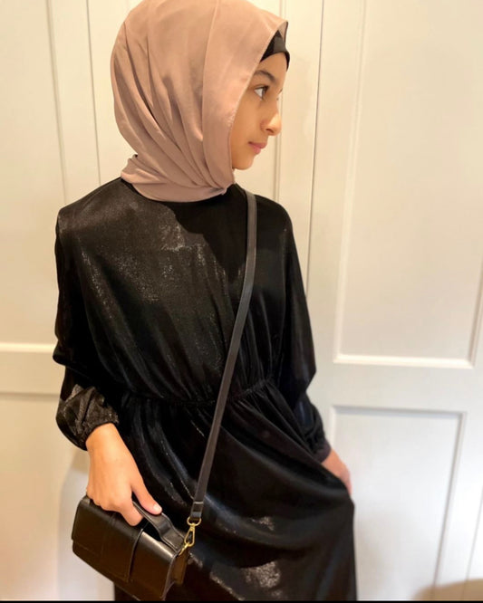 Shimmer dress (black)